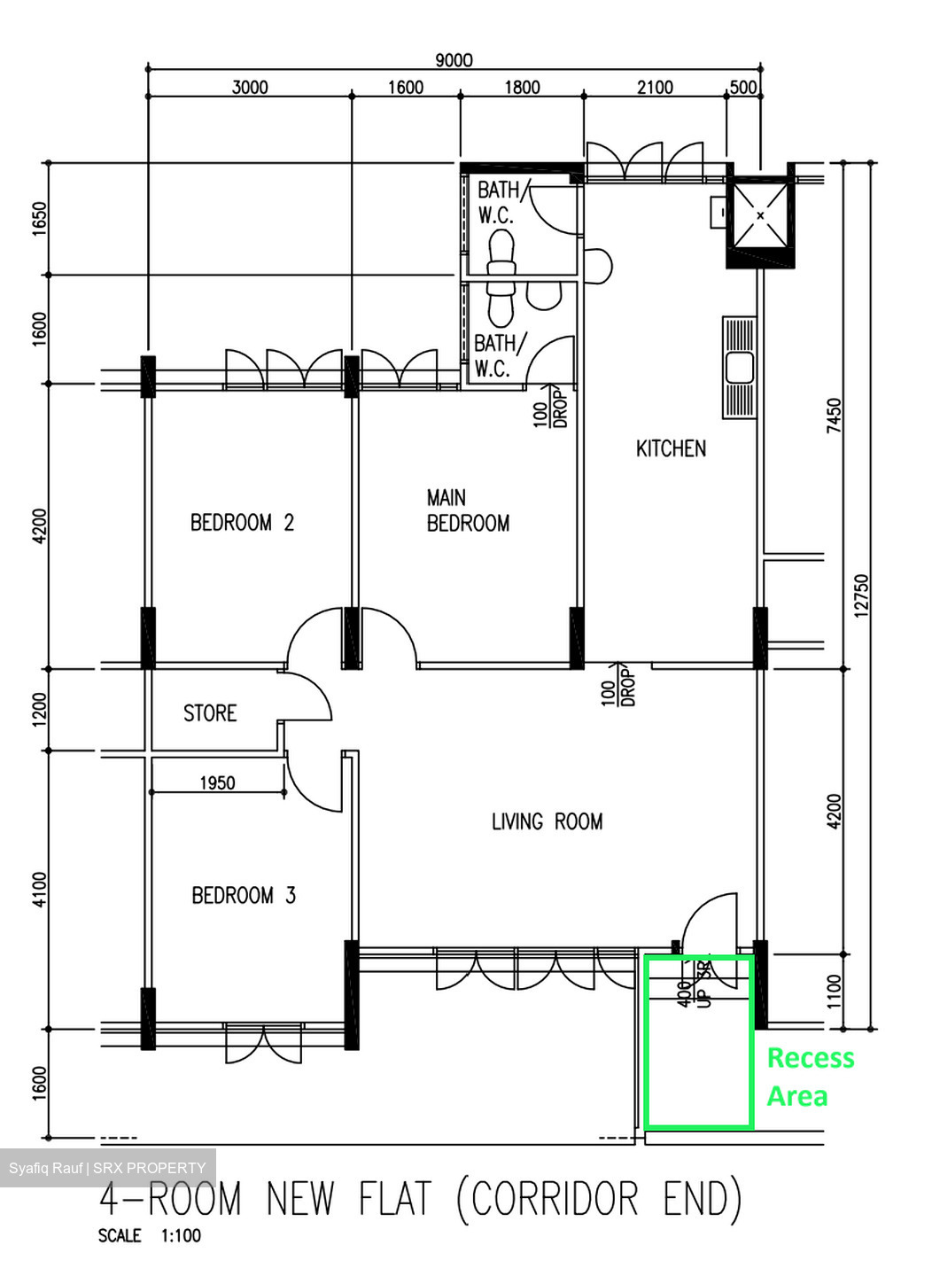 Blk 228 Yishun Street 21 (Yishun), HDB 4 Rooms #598720471